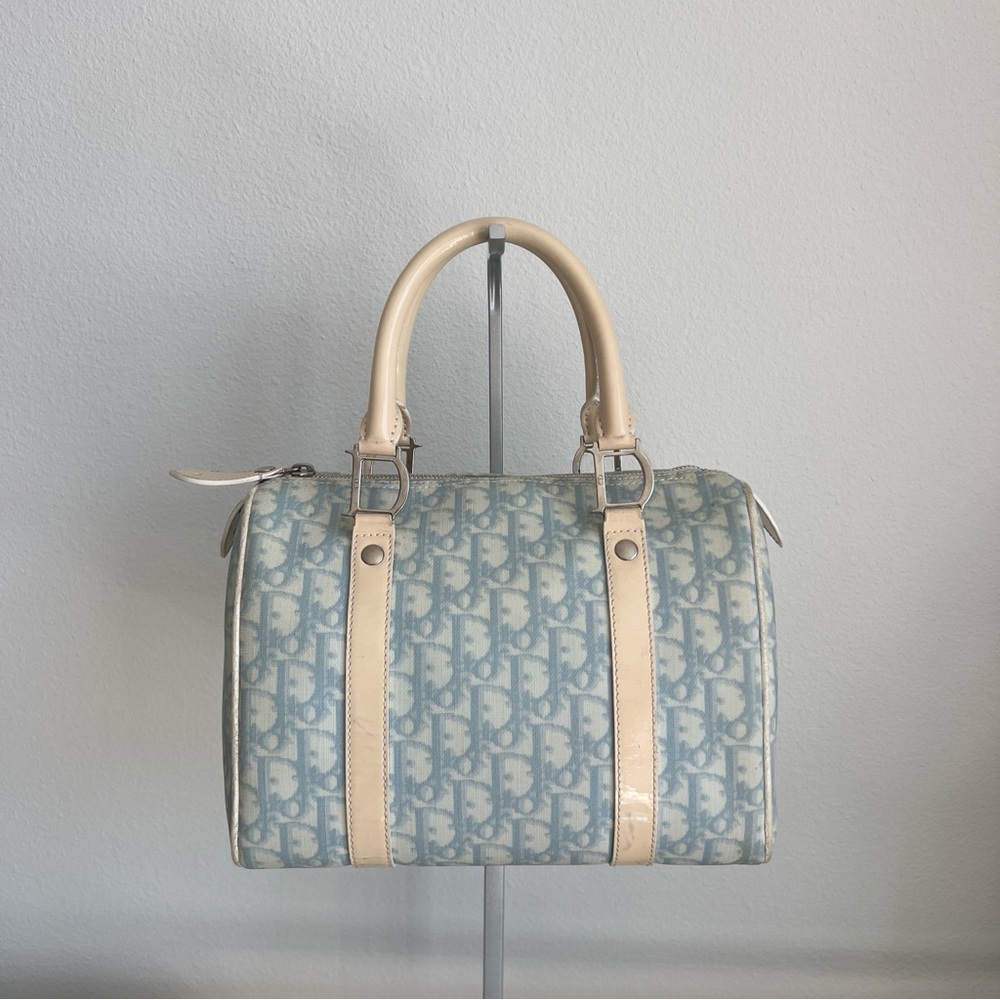 Vintage Dior Trotter Boston Bag (John Galliano Era) 🦋